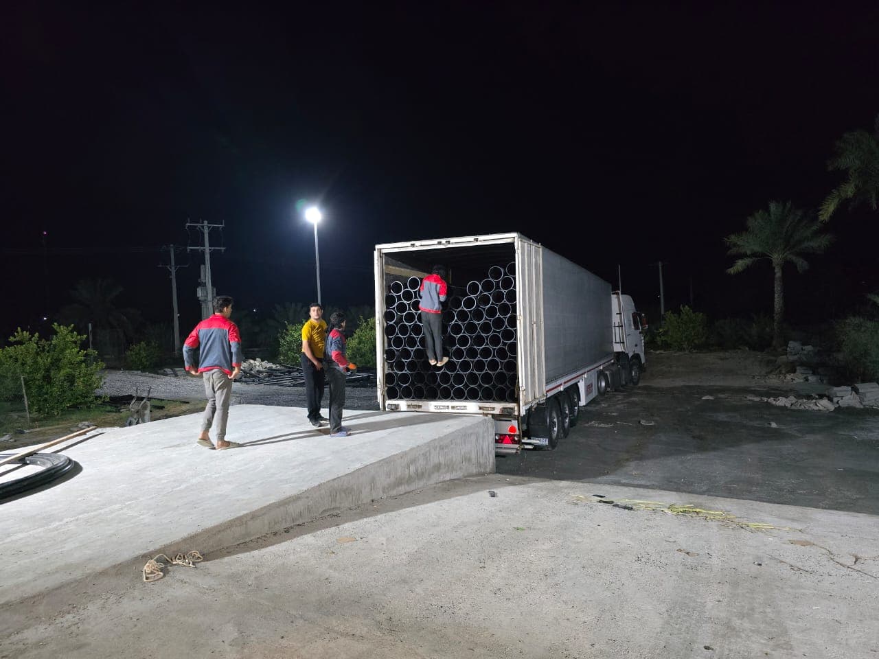 کارخانه تولید و فروش پلی اتیلن نوار آبیاری آراد رودان