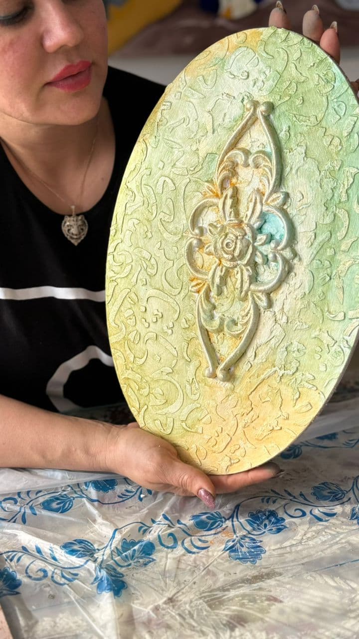 آموزش پتینه ساختمانی و رزین اپوکسی هنر سرای دلگشا در بندرعباس