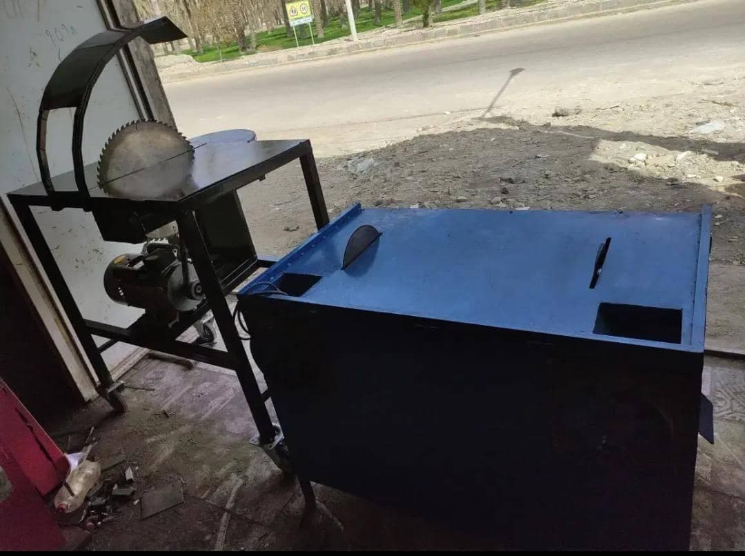 ساخت دستگاه برش ذغال و چوب و کوره صنعتی آشوریان در جهرم