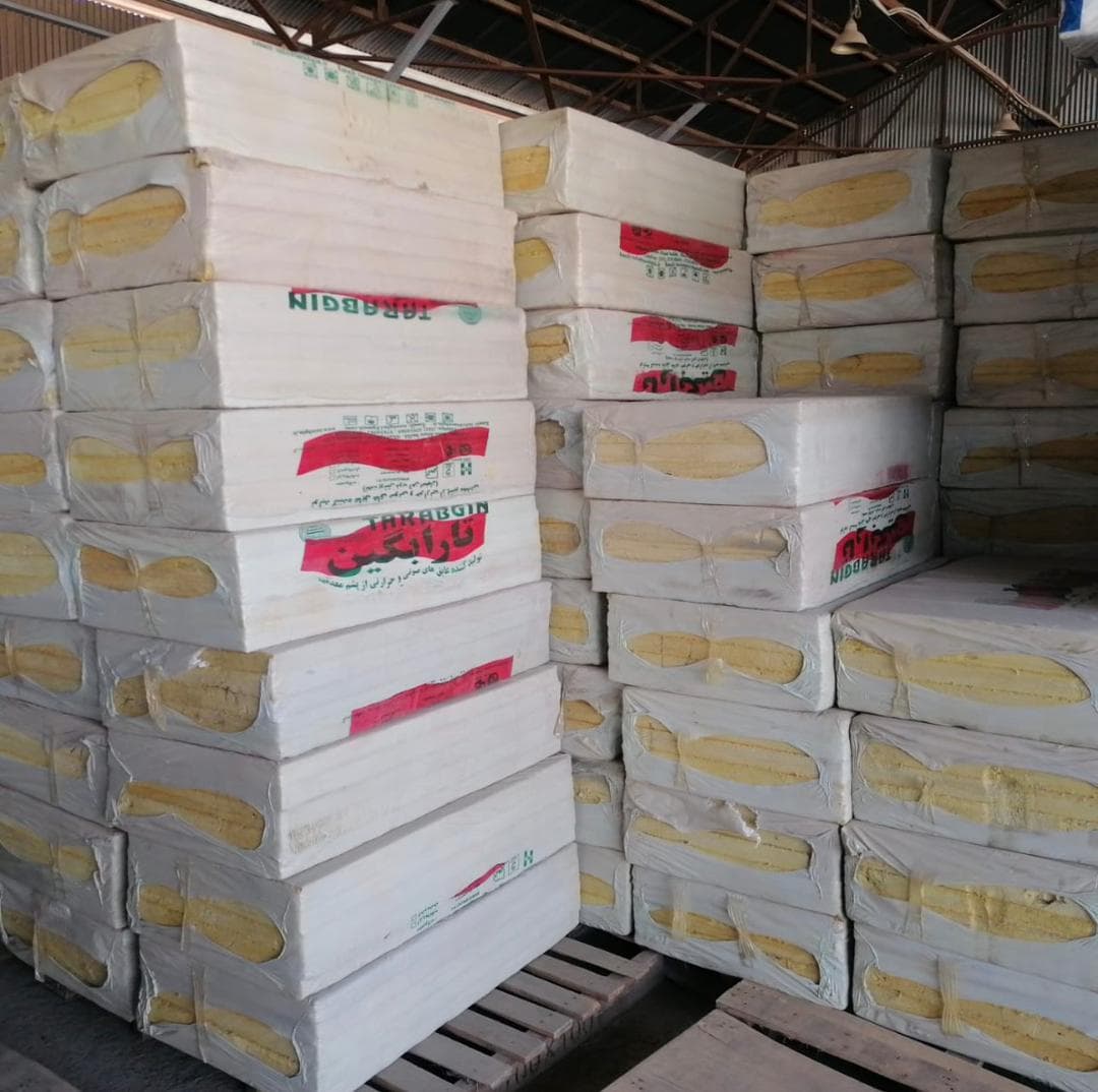 فروش عایق پشم سنگ تخته ای پوشینگر فشارکی در بازار تهران