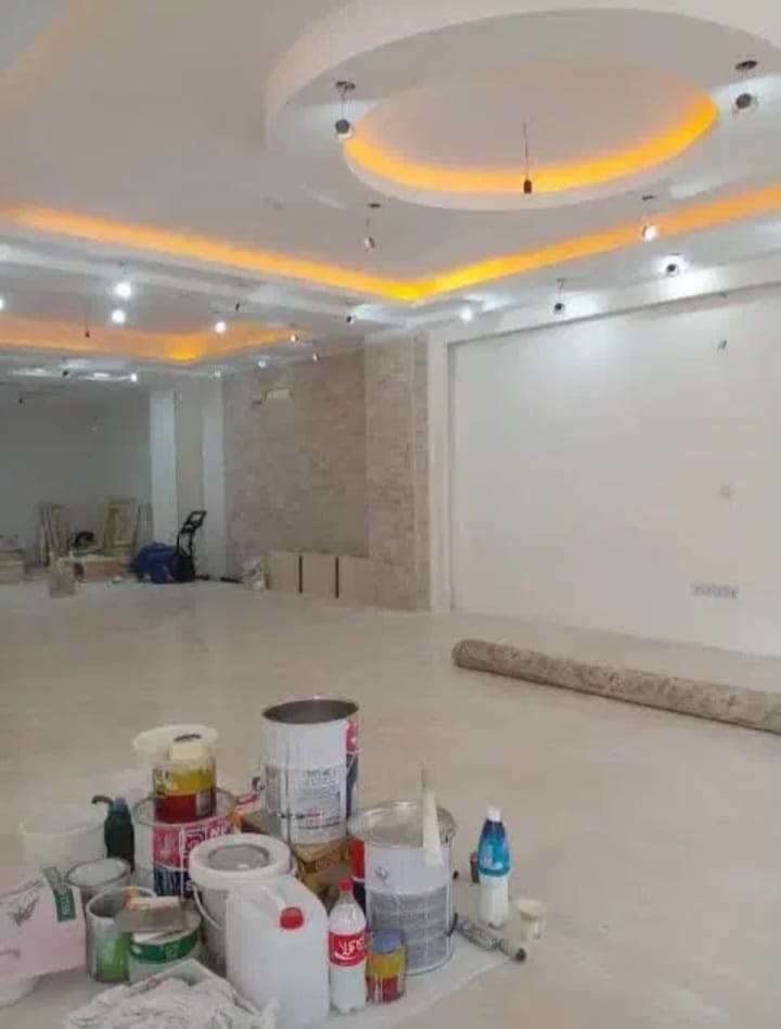 نقاشی ساختمان کنیتکس و بازسازی محمدی در تهران