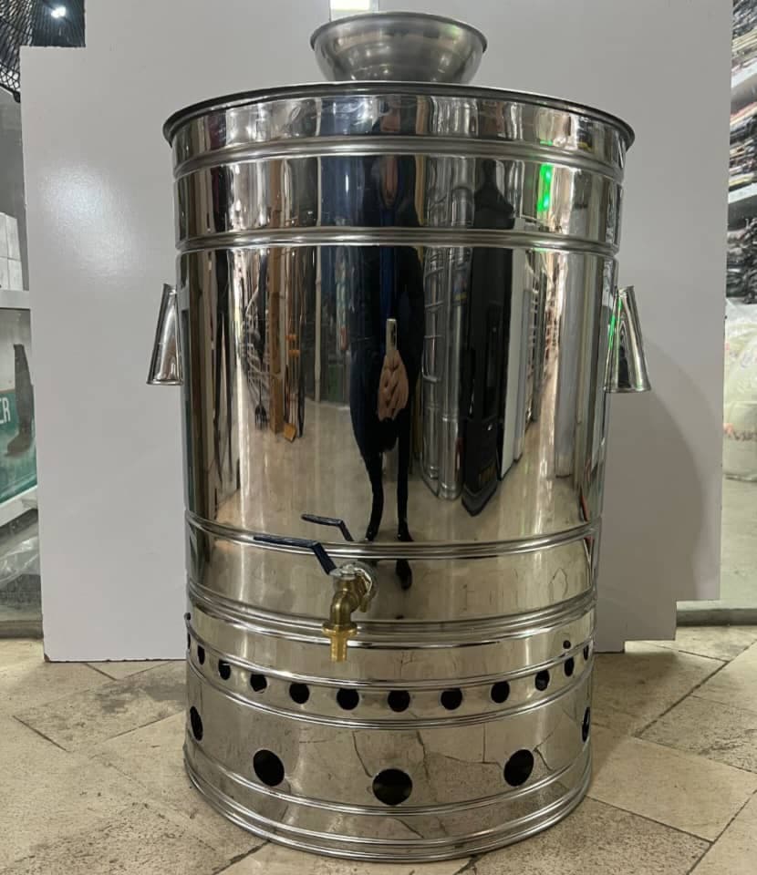 تولید و فروش سماور هیئتی بزرگ برقی صدرا استیل کار در اصفهان