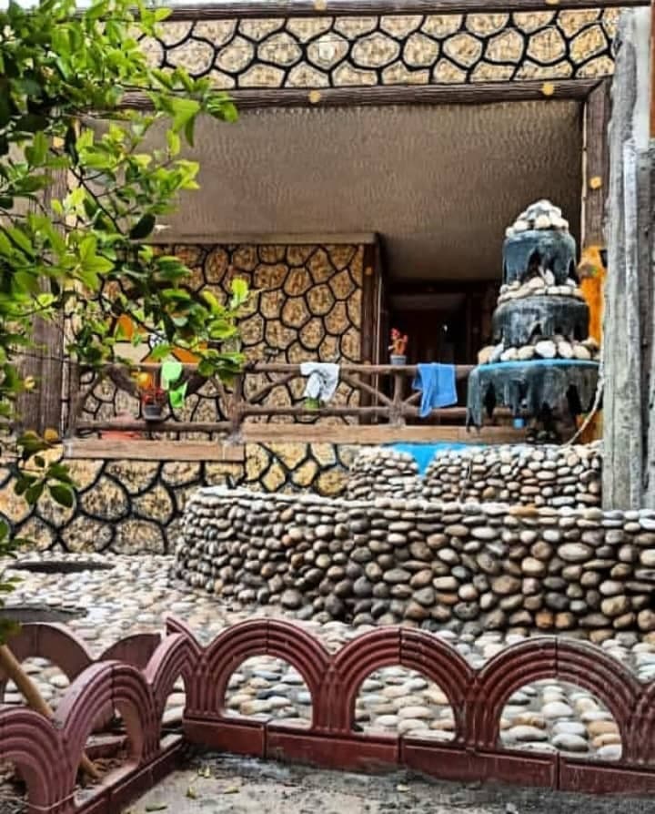 اجرای نمای رومی ساختمان سبحانی در یاسوج