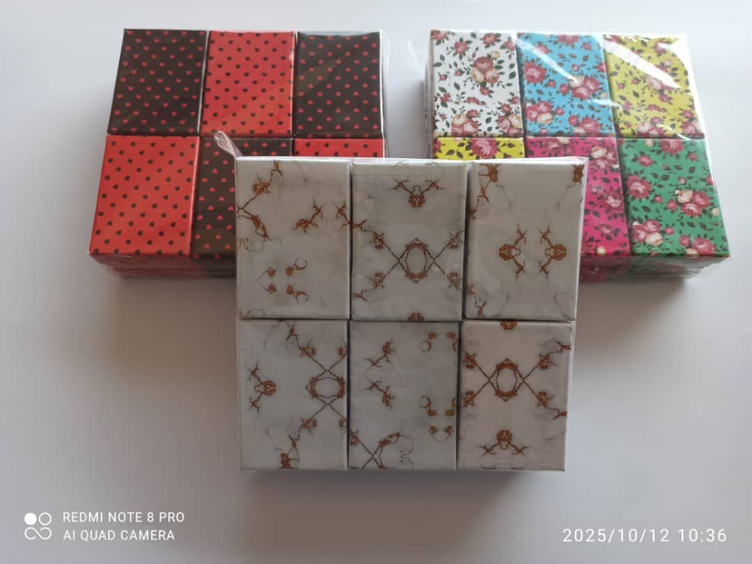 تولید و فروش جعبه کادویی و هاردباکس لطفی در سنندج