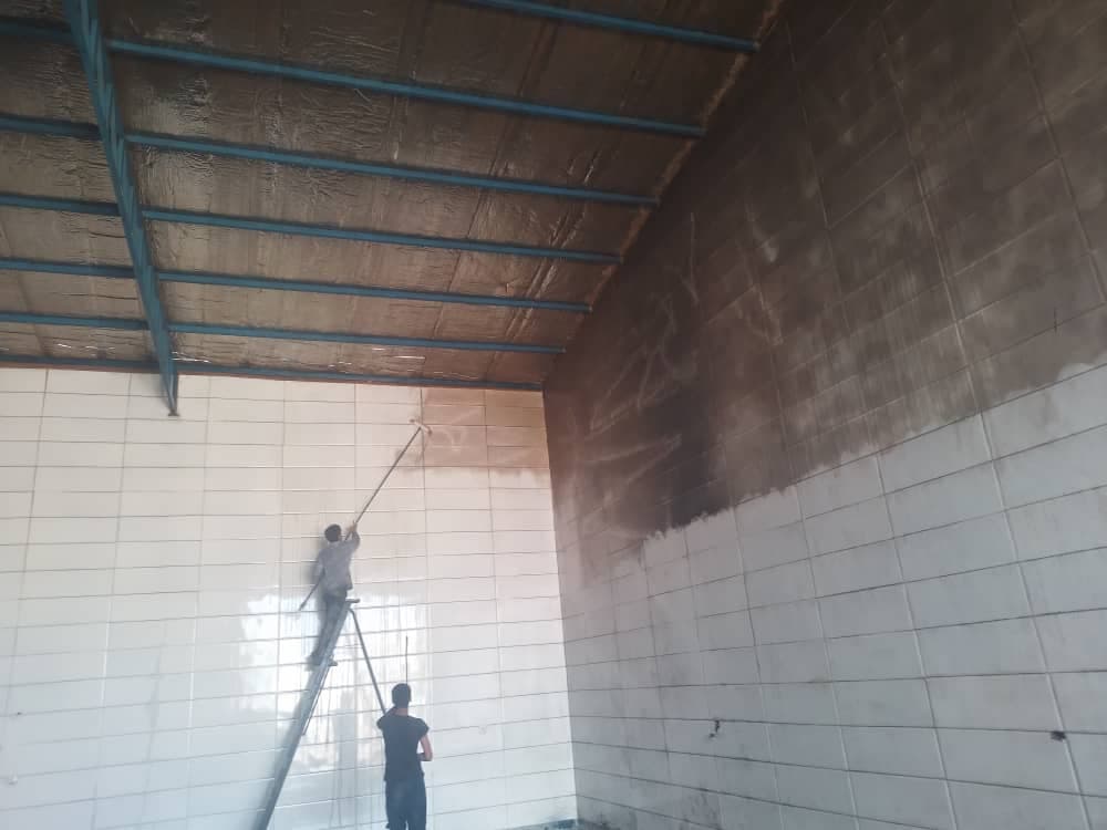 شستشوی نما و کفسابی آریانا در یزد