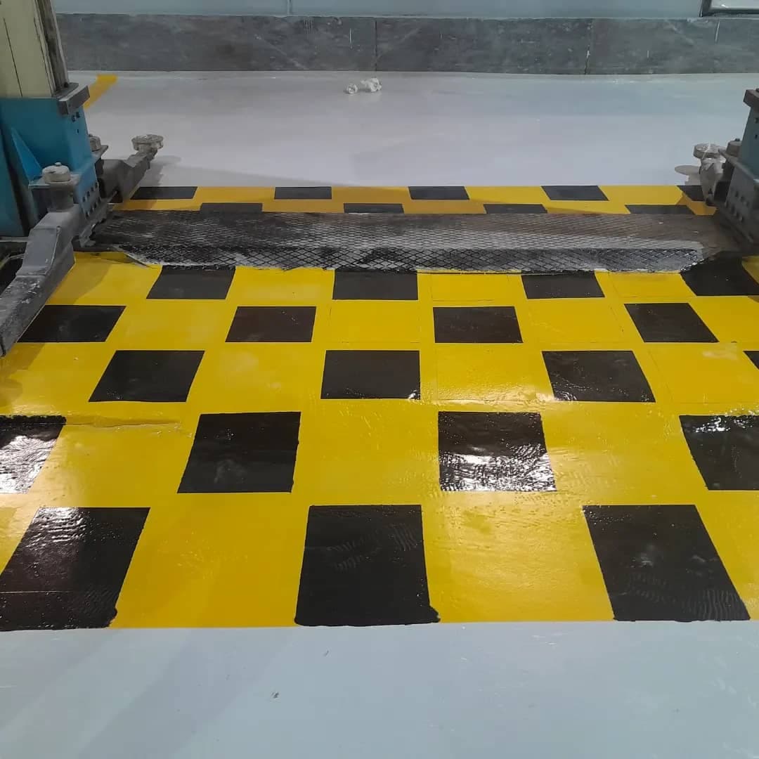 اجرای کفپوش اپوکسی صنعتی آنتی استاتیک آنتی باکتریال زارع در شیراز