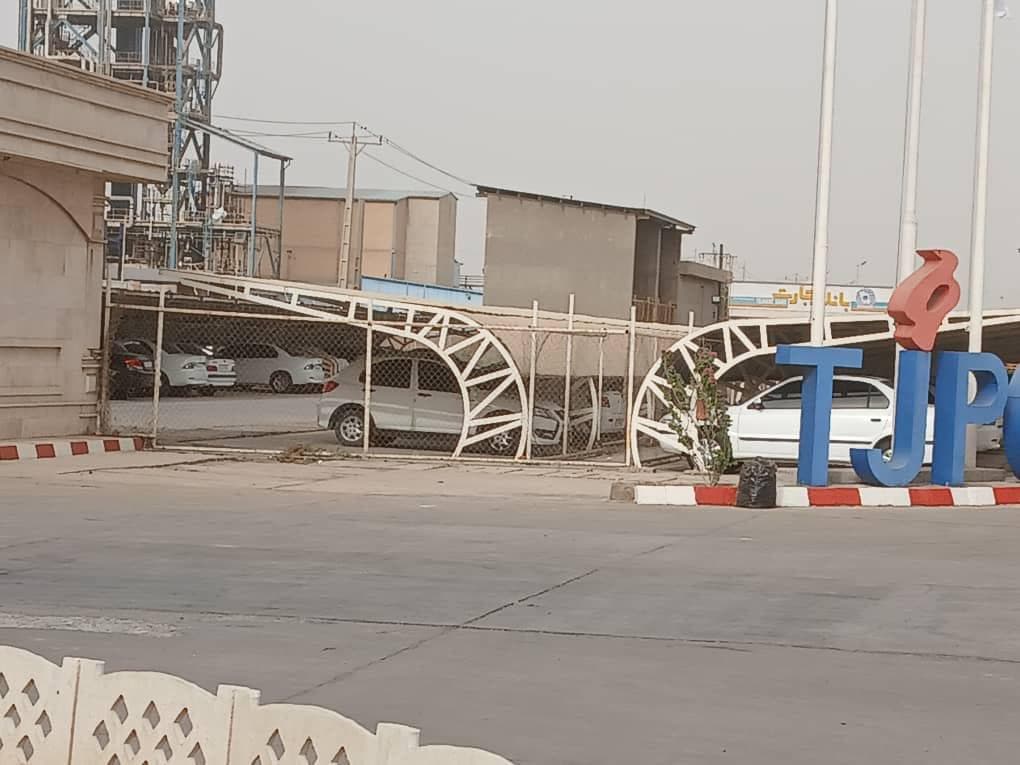 مونتاژکاری سازه فلزی سایبان و آلاچیق حمیدی در بندرماهشهر