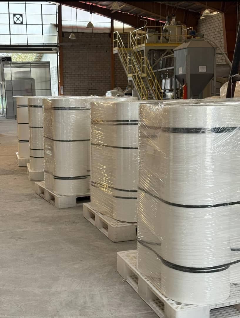 تولید و فروش نوار کود جمع کن مرغداری عارفی در رشت