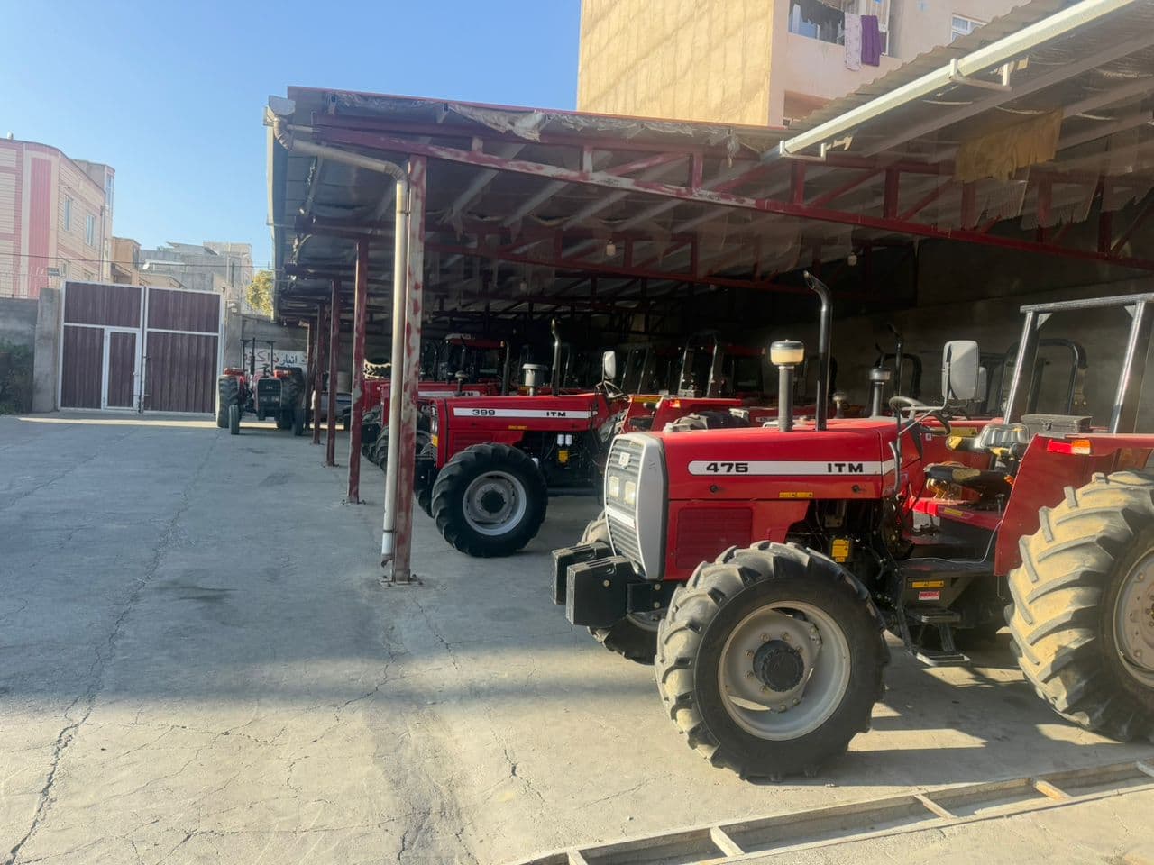 نمایشگاه تراکتور و ادوات کشاورزی متین در رشت