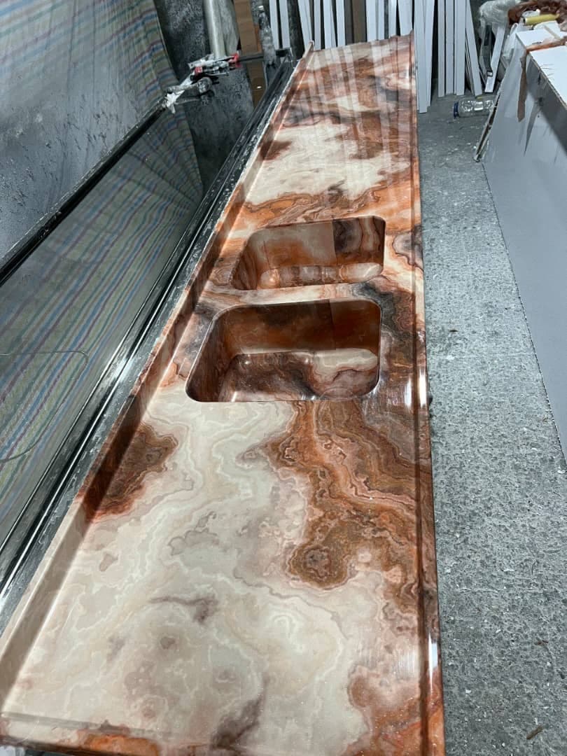 گروه تولیدی سینک گرانیتی و صفحه کابینت گرانکس در خوی