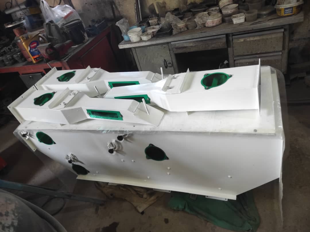 ساخت دستگاه شالیکوبی سنگ گیر برنج و گندم مرادپور در آمل