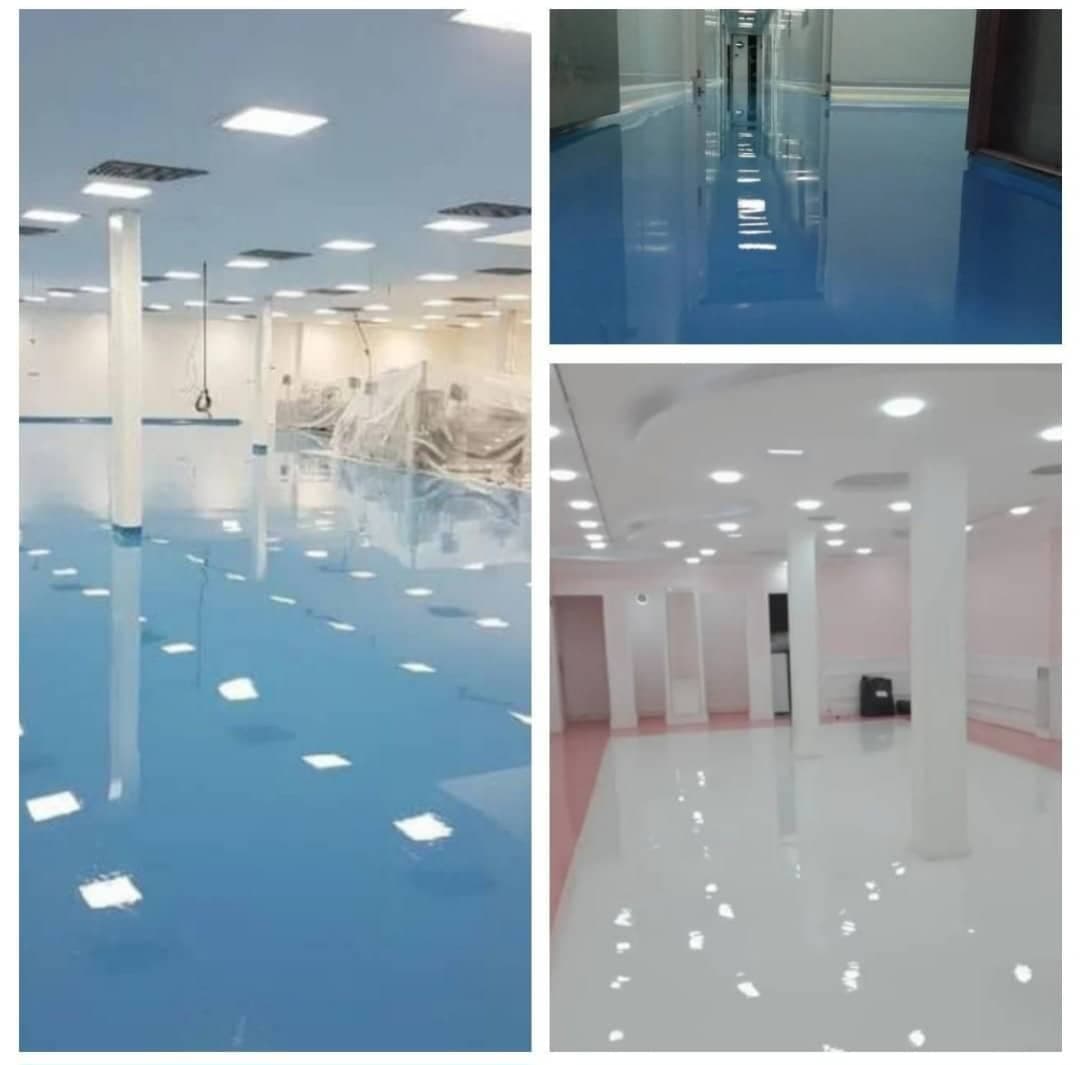 تهیه و اجرای کفپوش اپوکسی و پلی اورتان پلان پلاس زارع در یزد