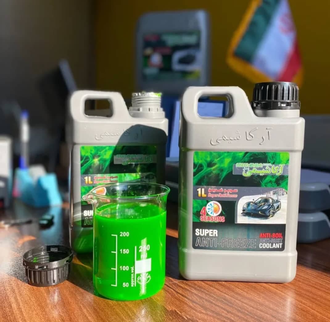 تولید کننده روغن ترمز و ضدیخ شرکت آرکا شیمی سبلان برند زحل در اردبیل