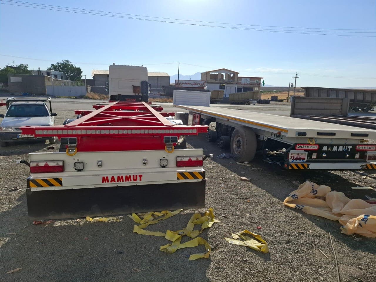 تریلی سازی گروه صنعتی آرتا در همدان