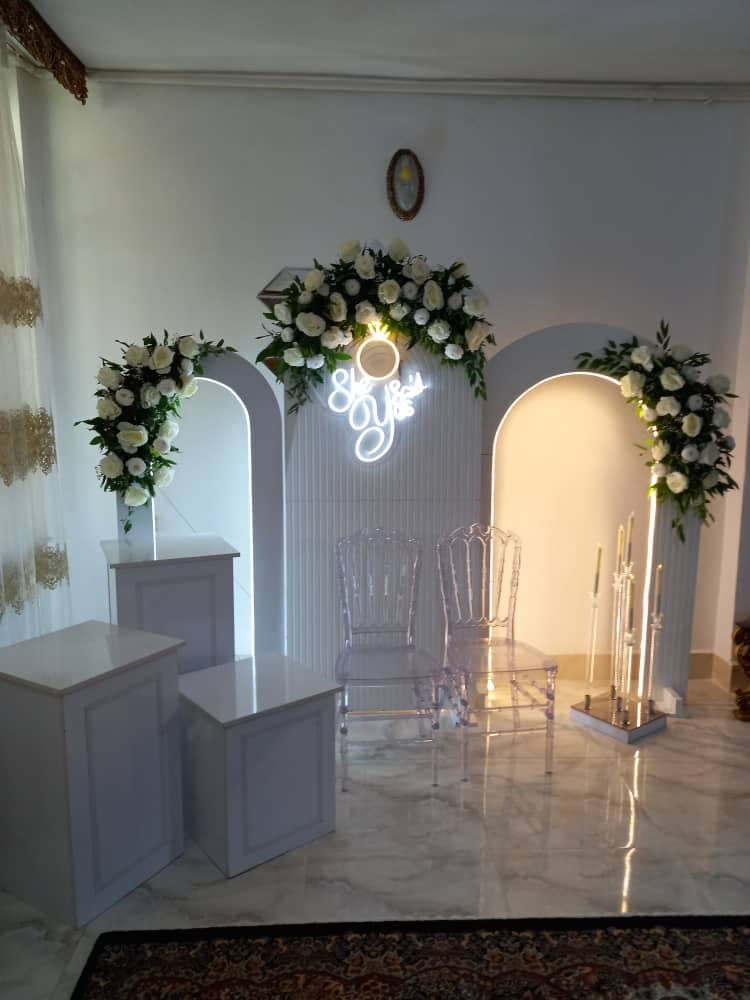 گل آرایی عروسی دیزاین ژیکال در سنقر