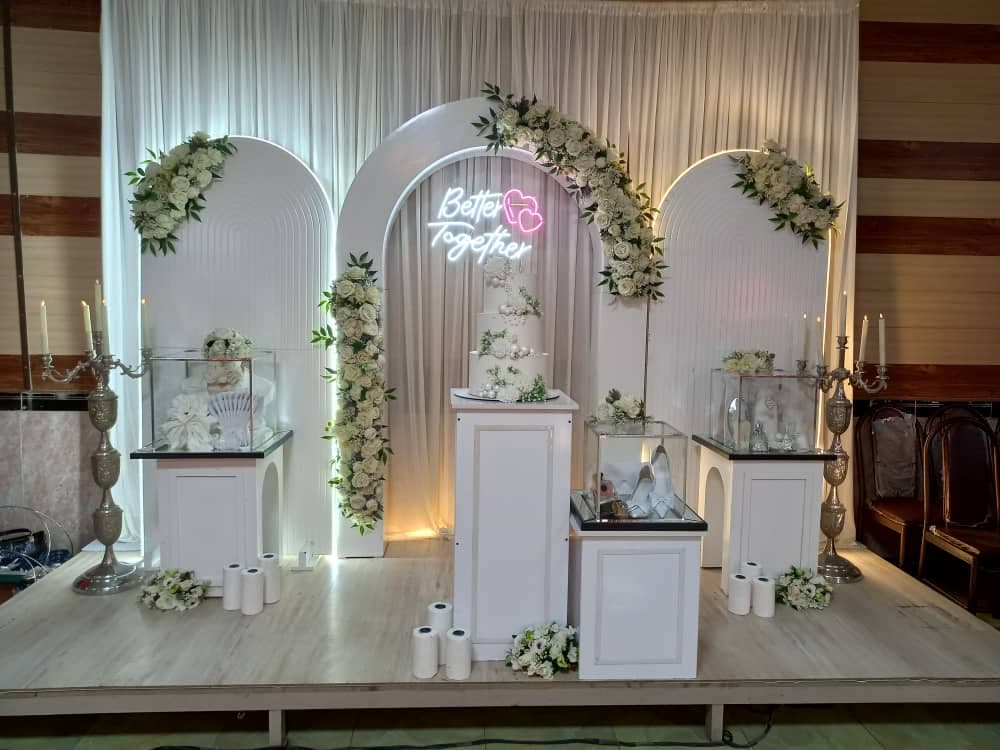 گل آرایی عروسی دیزاین ژیکال در سنقر