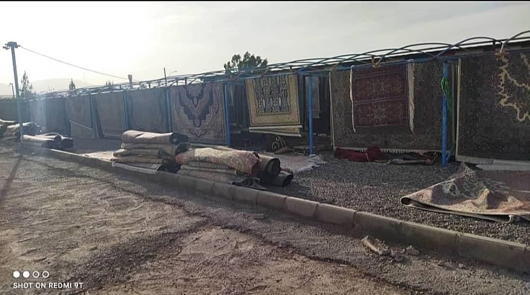 قالی شویی مهاجر در کرمان