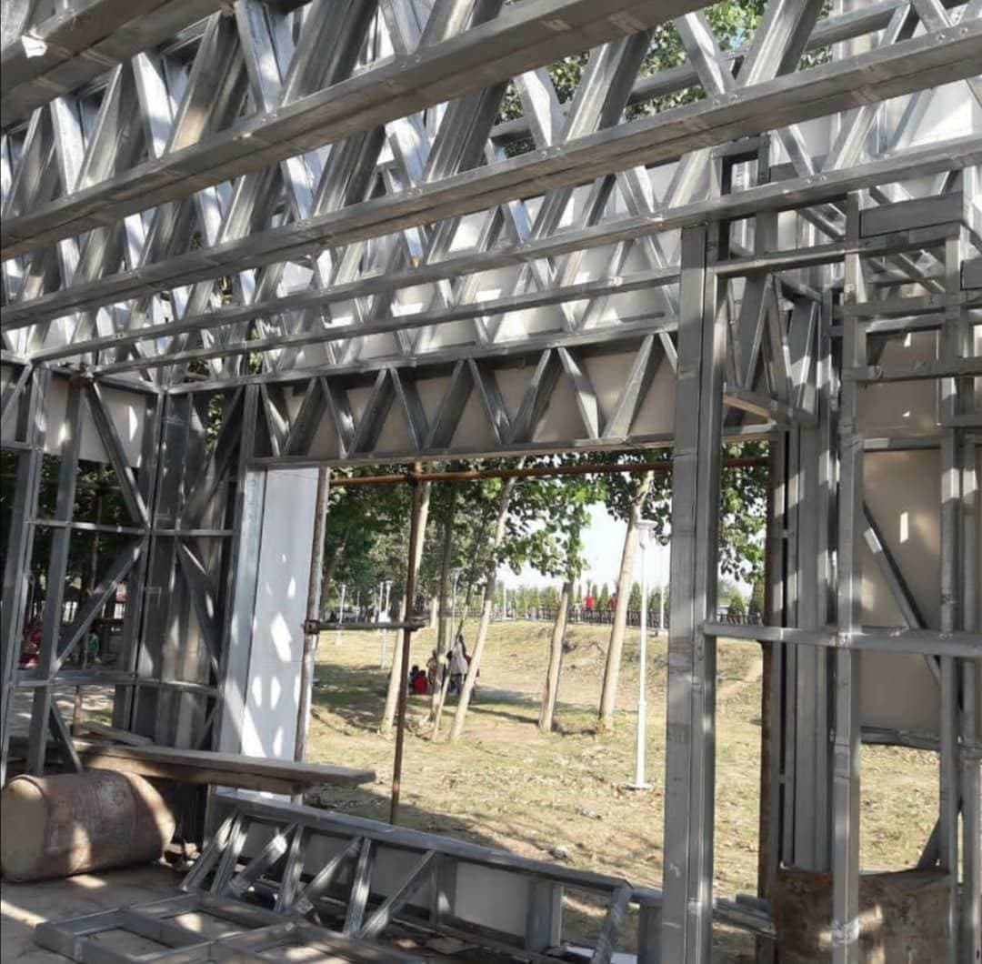 طراحی و اجرای سازه های ال اس اف LSF لاوان اسکان فولاد در شهرکرد