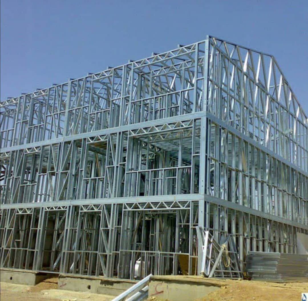 طراحی و اجرای سازه های ال اس اف LSF لاوان اسکان فولاد در شهرکرد