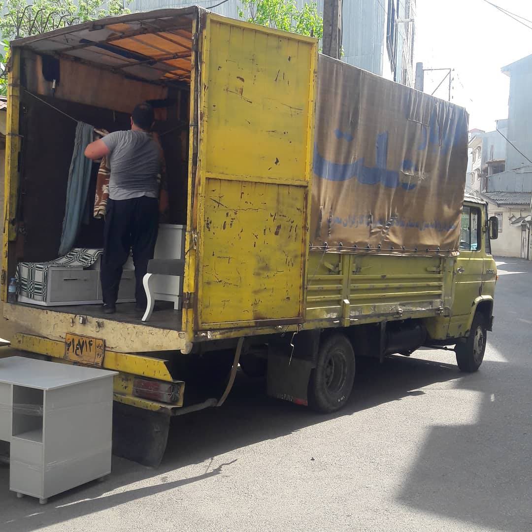 شرکت باربری و اسباب کشی اثاثیه منزل ملت بار در رشت