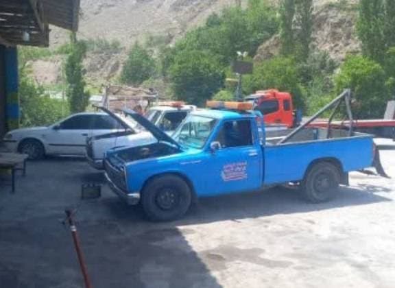 خودروبر و یدک کش شبانه روزی تقی زاده در جاده هراز