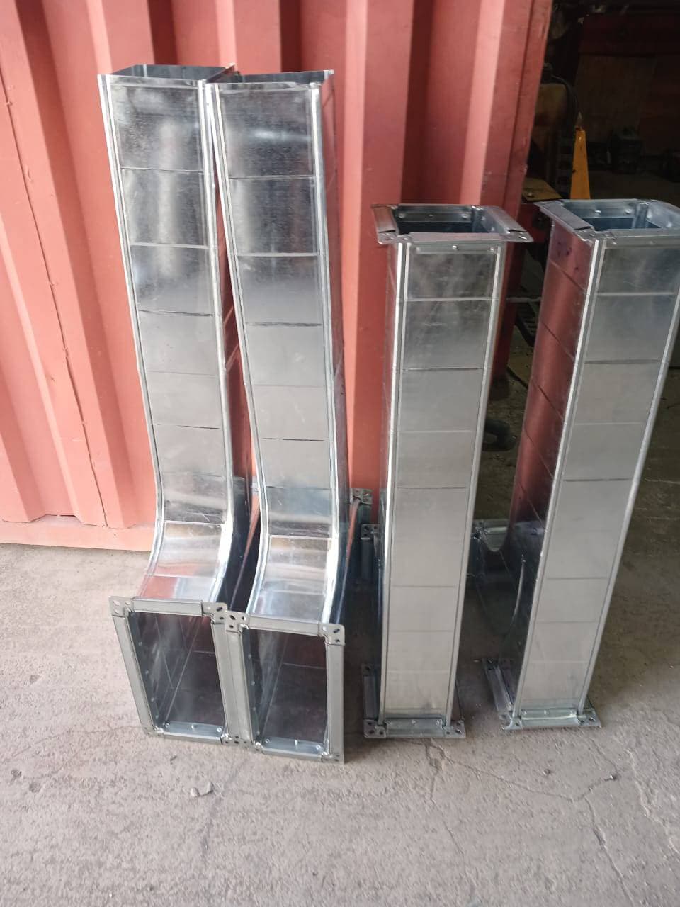 ساخت و نصب کانال صنعتی گرد و مربع برادران جوهری در سعادت آباد تهران