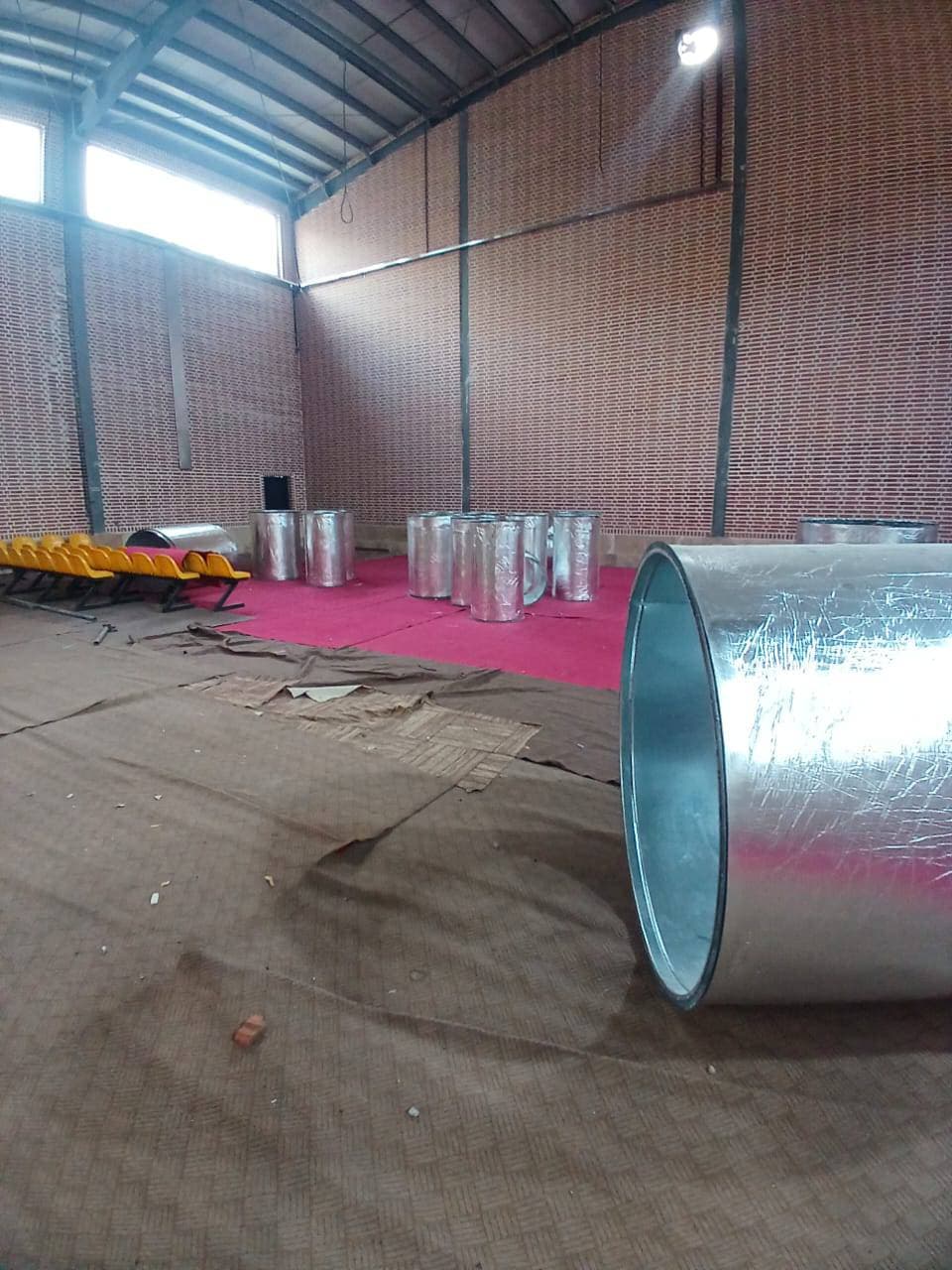 ساخت و نصب کانال صنعتی گرد و مربع برادران جوهری در سعادت آباد تهران