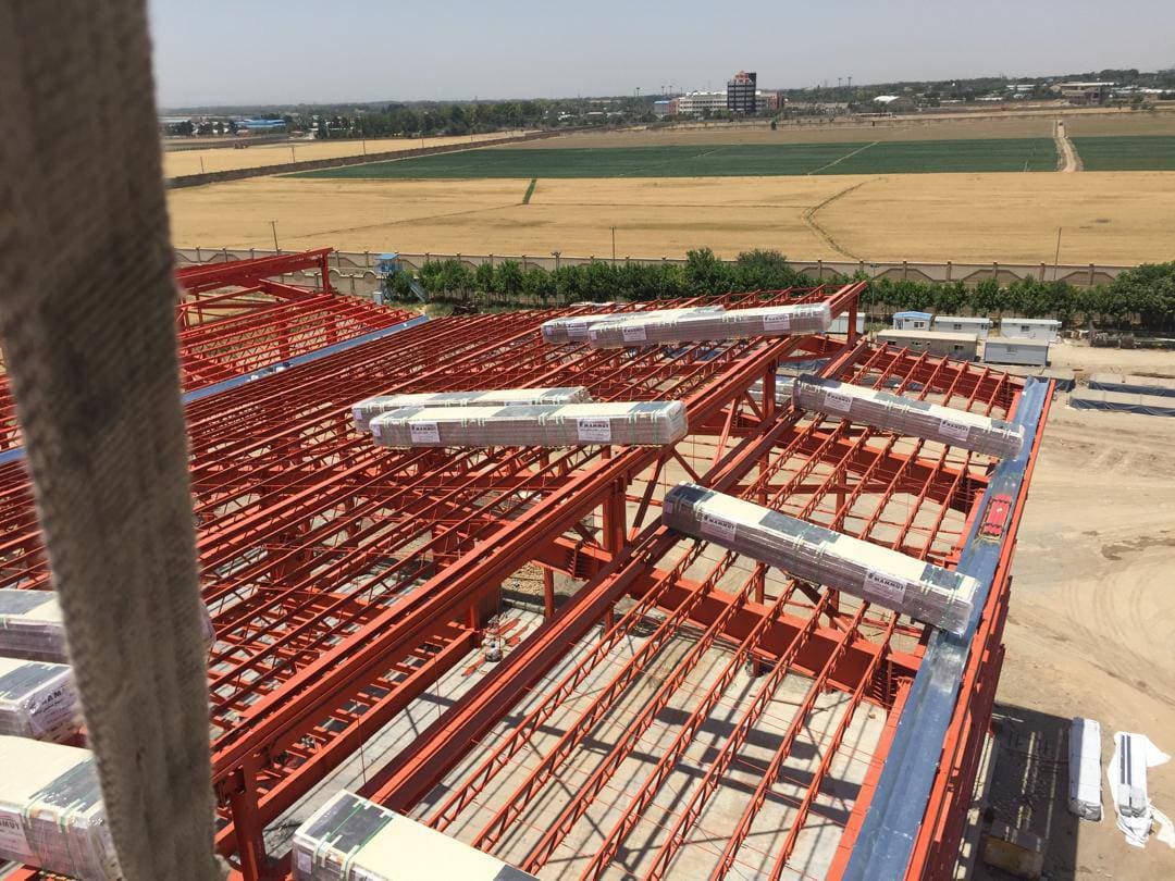 ساندویچ پانل سقفی و دیواری شاه محمدی در قزوین