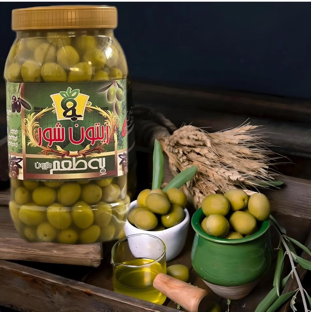 تولید و پخش زیتون و ترشیجات تک نفره رستورانی به طعم مازرون در شهرکرد