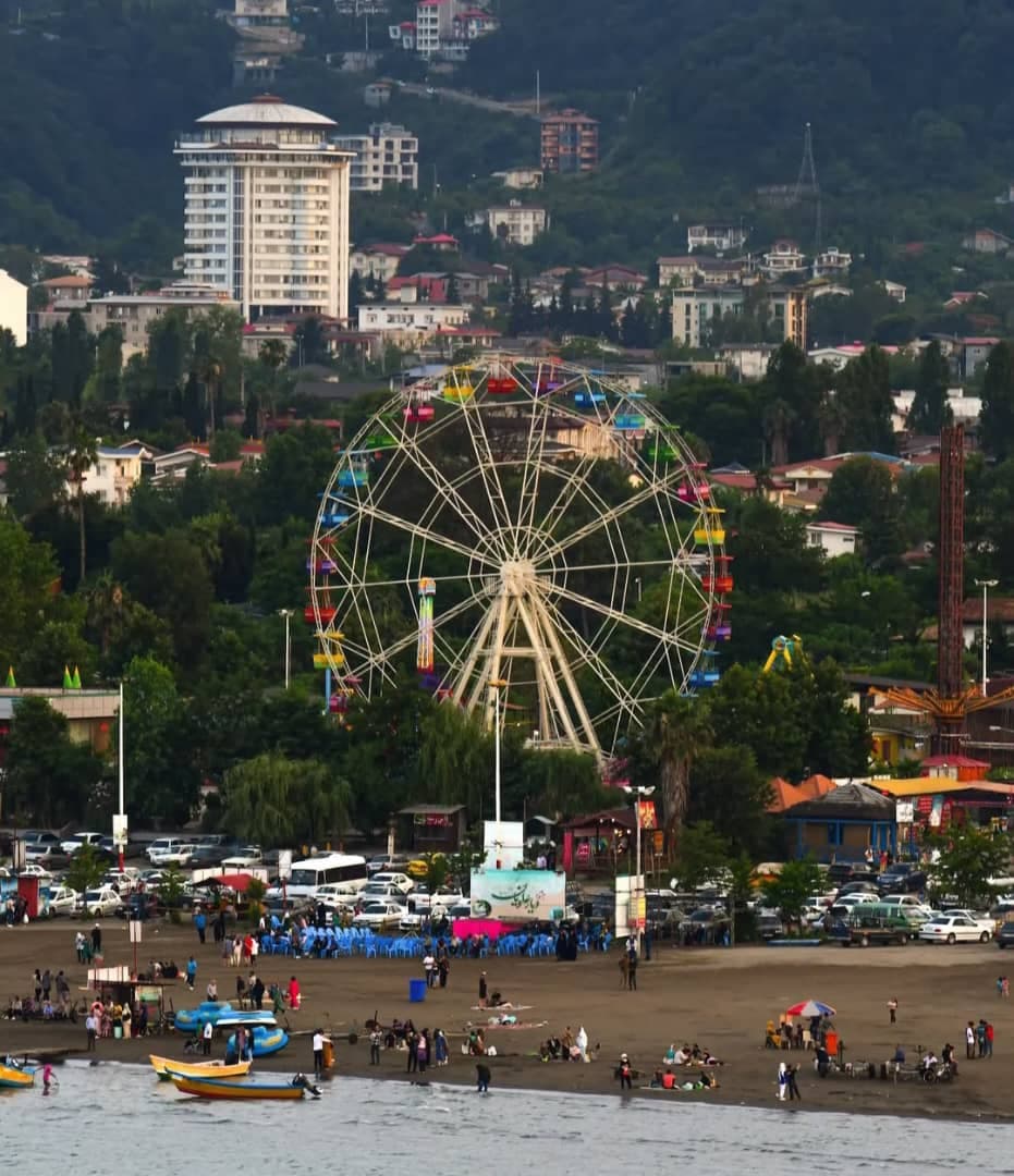 پاراسل و مجموعه تفریحی پلاژ توسکاسرا در رامسر