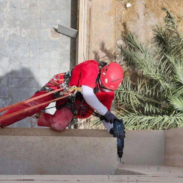 ساب زدن نما بیگی در اصفهان