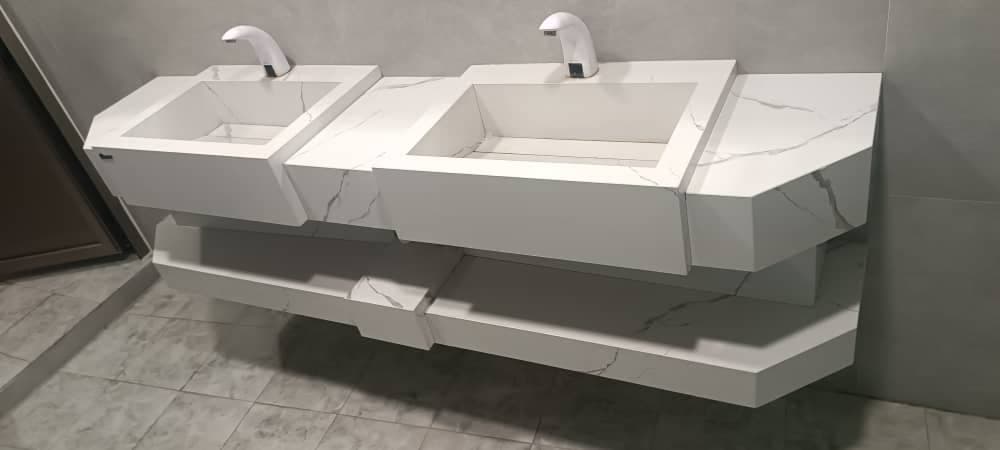 تولید روشویی سرامیکی CERAMSTYLE بهزاد در اردبیل