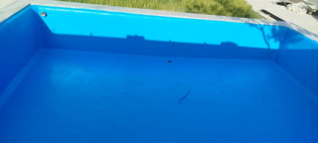 اجرای استخر کشاورزی سیمانی احمد خانه زر در شاهرود