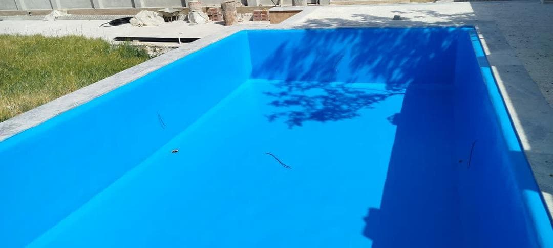 اجرای استخر کشاورزی سیمانی احمد خانه زر در شاهرود