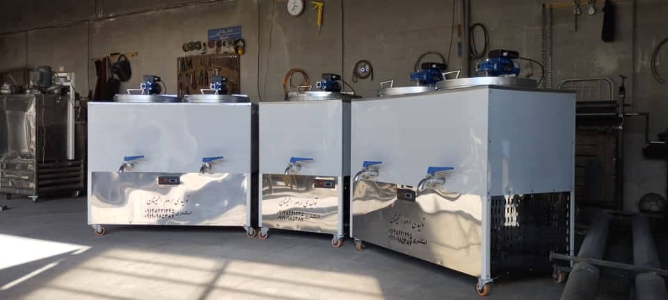 تولید دستگاه لبنیاتی و هیتر گلخانه ای و عرقگیر صنعتی اروم اطمینان در ارومیه