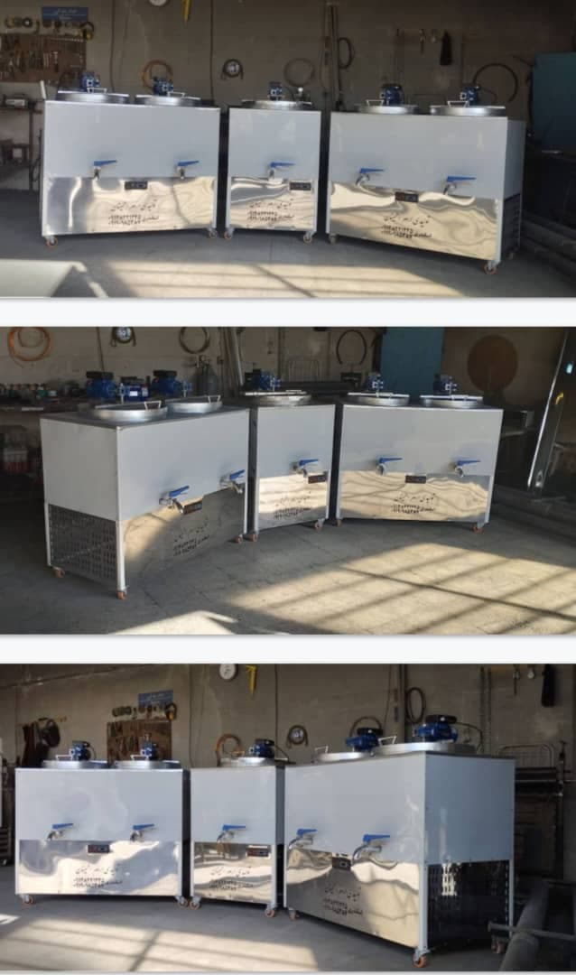 تولید دستگاه لبنیاتی و هیتر گلخانه ای و عرقگیر صنعتی اروم اطمینان در ارومیه