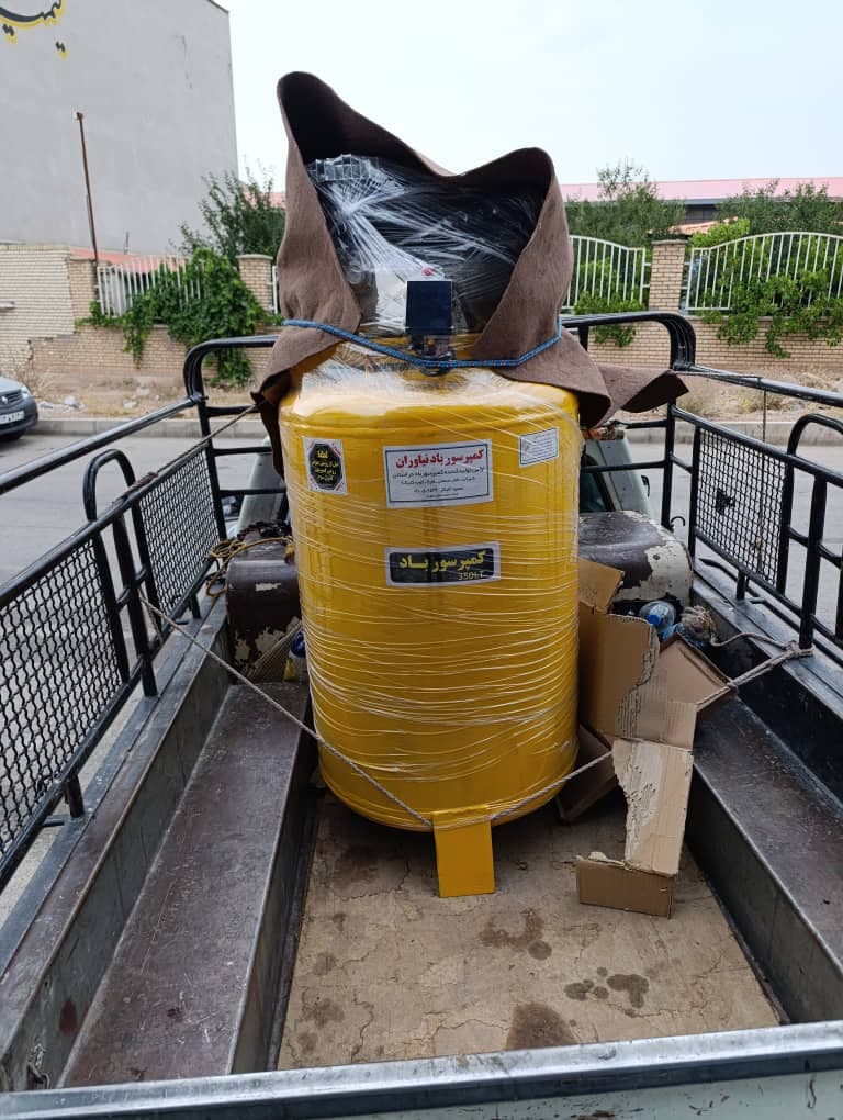 تولید کمپرسور باد و مخازن تحت فشار نیاوران در شهرکرد