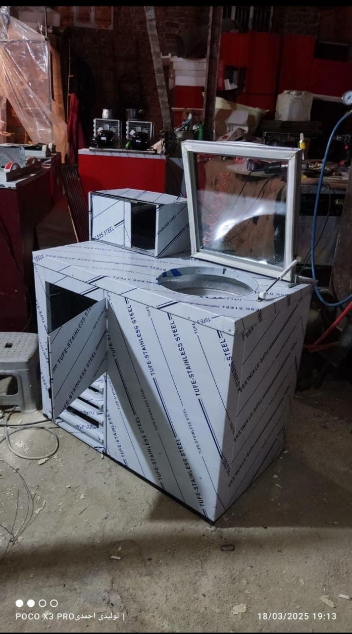 تولید و فروش یخچال یخ در بهشت و فالوده ساز سرماساز در مریوان