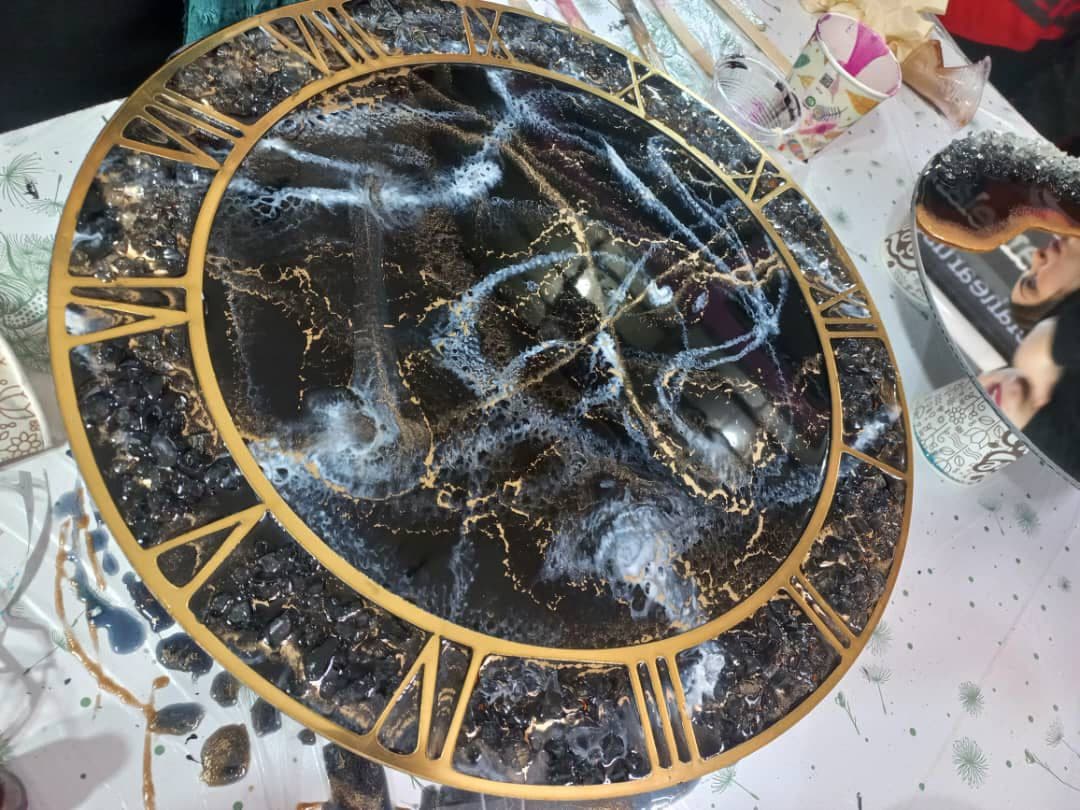 آموزش رزین اپوکسی الهه راستی در اسلامشهر