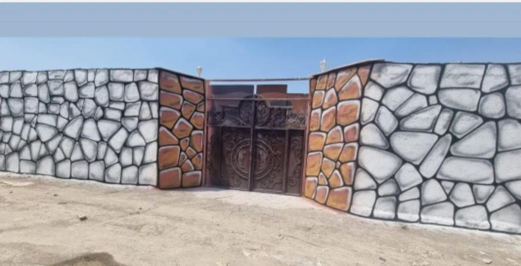 نقاشی باغ سیار طاها در شهریار