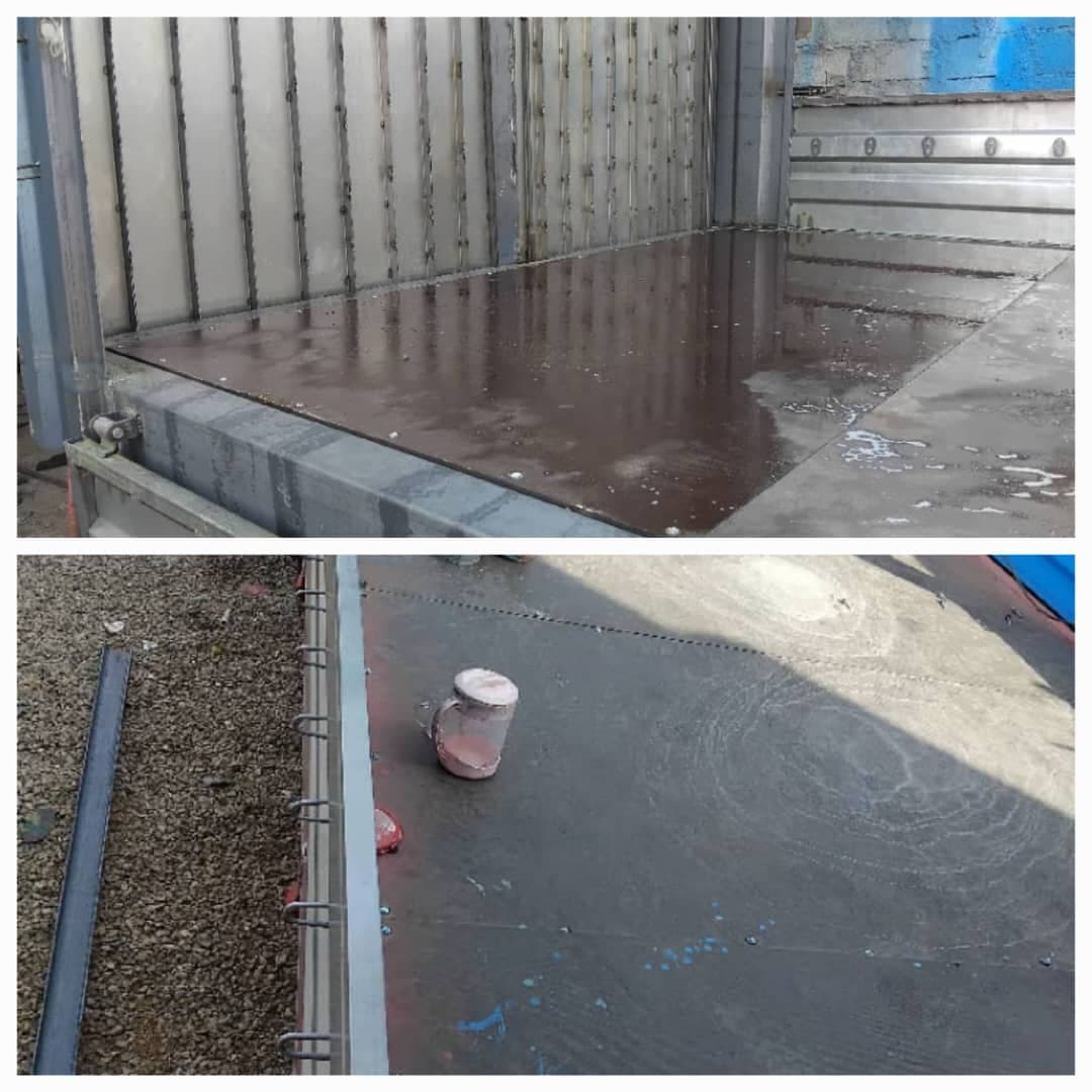 چادر سازی تریلر طلای سرخ در قاین