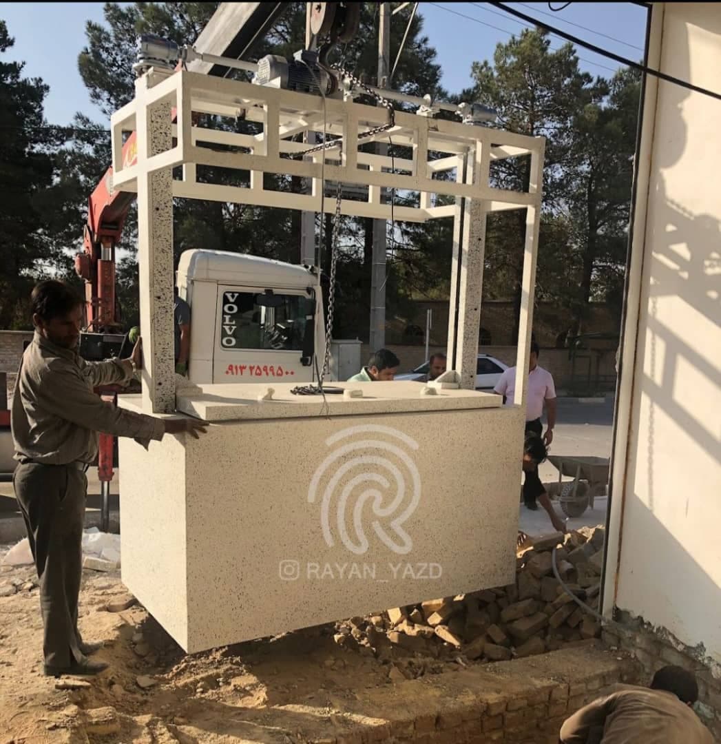 ساخت و فروش گاو صندوق آسانسوری طلافروشی گروه رایان در بوشهر