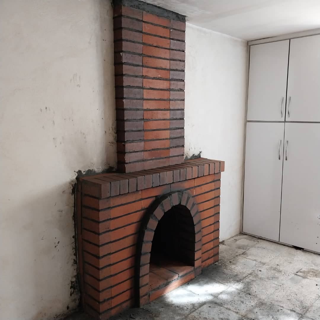 اجرای محوطه سازی شومینه و کاهگل صنعتی مطهری در یاسوج