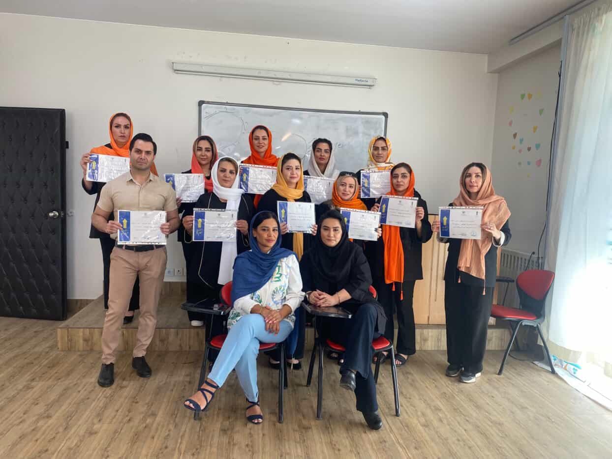 آموزش هیرکات مدرن استاد بانو گلی در اندرزگو تهران