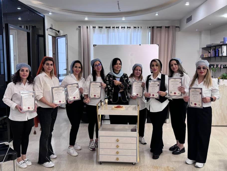 آموزش هیرکات مدرن استاد بانو گلی در اندرزگو تهران