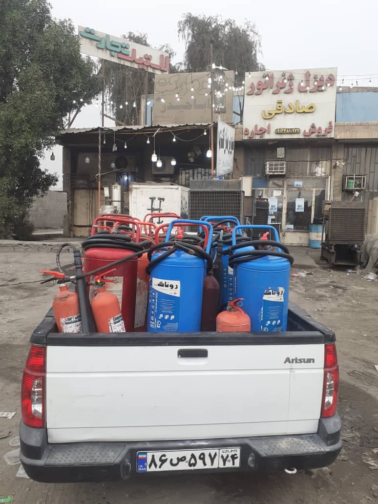 کالای ایمنی و آتش نشانی آرتا انرژی در بندرعباس