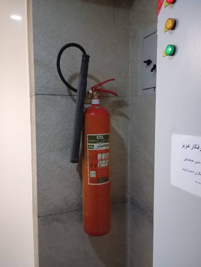 کالای ایمنی و آتش نشانی آرتا انرژی در بندرعباس