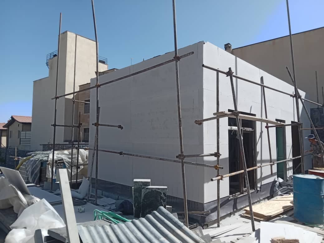 طراحی و اجرای ویلاسازان پیش ساخته ال اس اف کهنه در دماوند