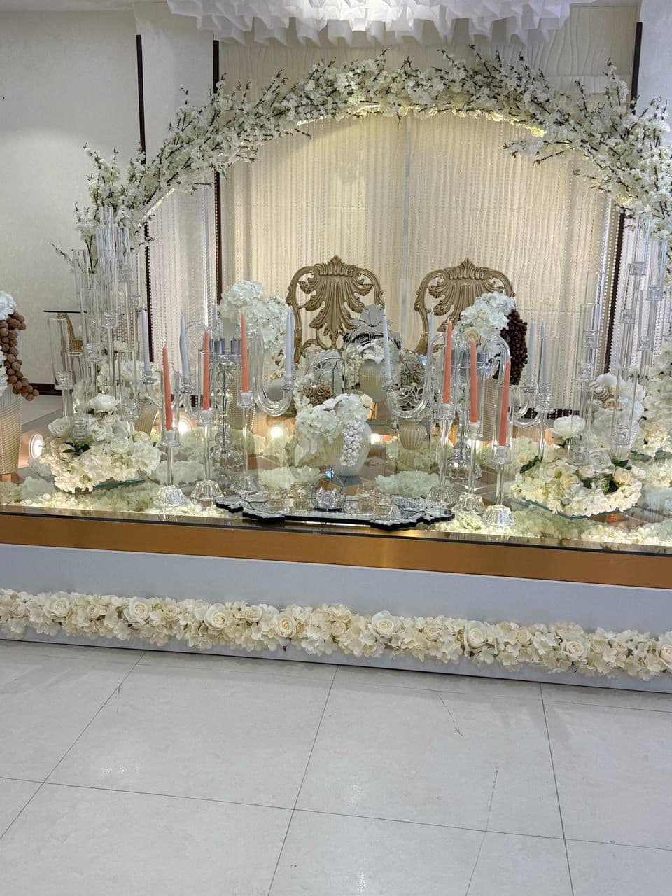 سالن عقد و ازدواج رز گلد در تهرانپارس تهران