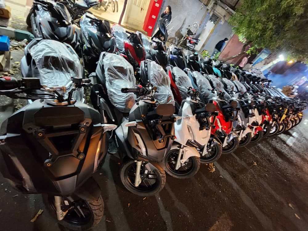 فروش موتور سیکلت نقد و اقساط و نمایندگی هانی موتور دهباشی در تهران